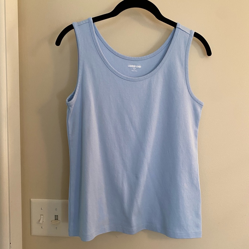 Land’s End sleeveless shell, Small Petite